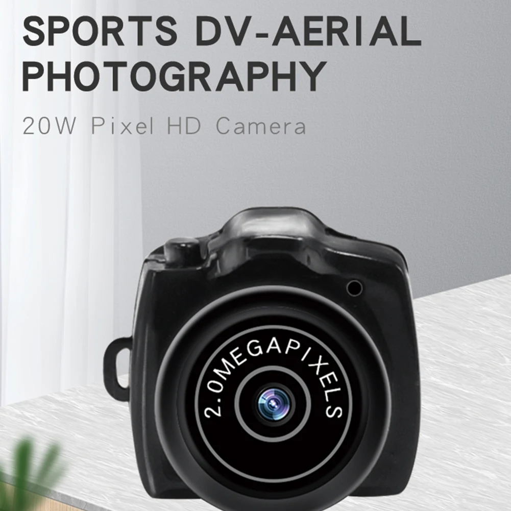 Y2000 Portable Mini Camera Camcorder 640X480 30Fps 8