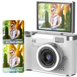 48MP 4K Compact Digital Camera with 8X Zoom and Flip Screen 1 | PricZone