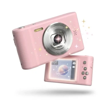 Funny Panda Pink Digital Camera 44Mp 1080P Vlogging 1 | PricZone
