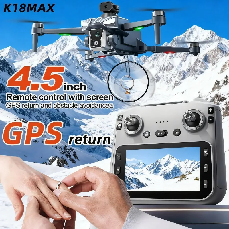 K18Max Gps Drone 8K Hd Camera 45 Inch Screen Remote Fpv 3 | PricZone K18Max Gps Drone 8K Hd Camera 45 Inch Screen Remote Fpv 3 | PricZone
