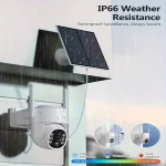 5G WiFi LTE Solar Security Camera IP66 Waterproof 360° 4 | PricZone