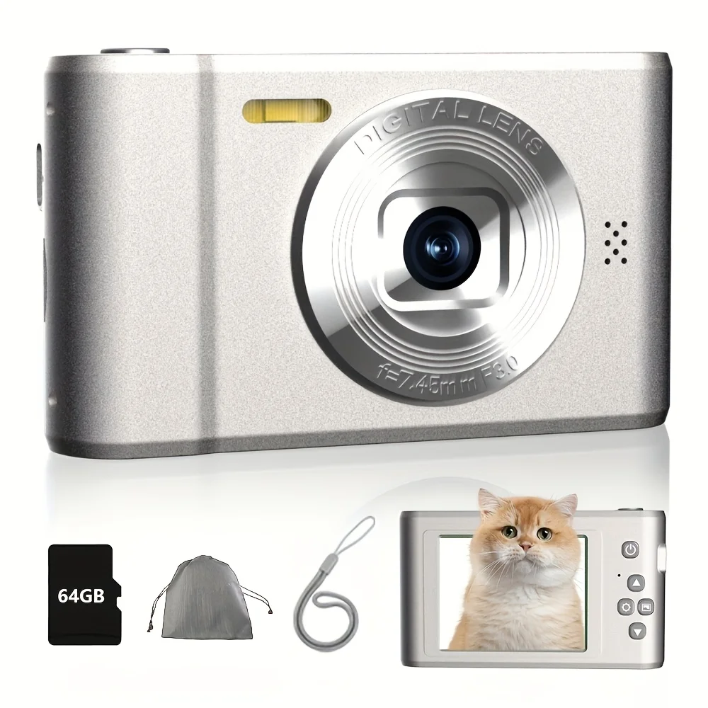 Funny Panda Pink Digital Camera 44Mp 1080P Vlogging 7 | PricZone Funny Panda Pink Digital Camera 44Mp 1080P Vlogging 7 | PricZone