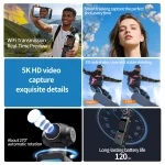 5K Hd Handheld Camera with 270 Rotation Lens 5 | PricZone 5K Hd Handheld Camera with 270 Rotation Lens 5 | PricZone