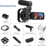 4K Video Camera with 18X Digital Zoom 48Mp Vlogging 2 | PricZone