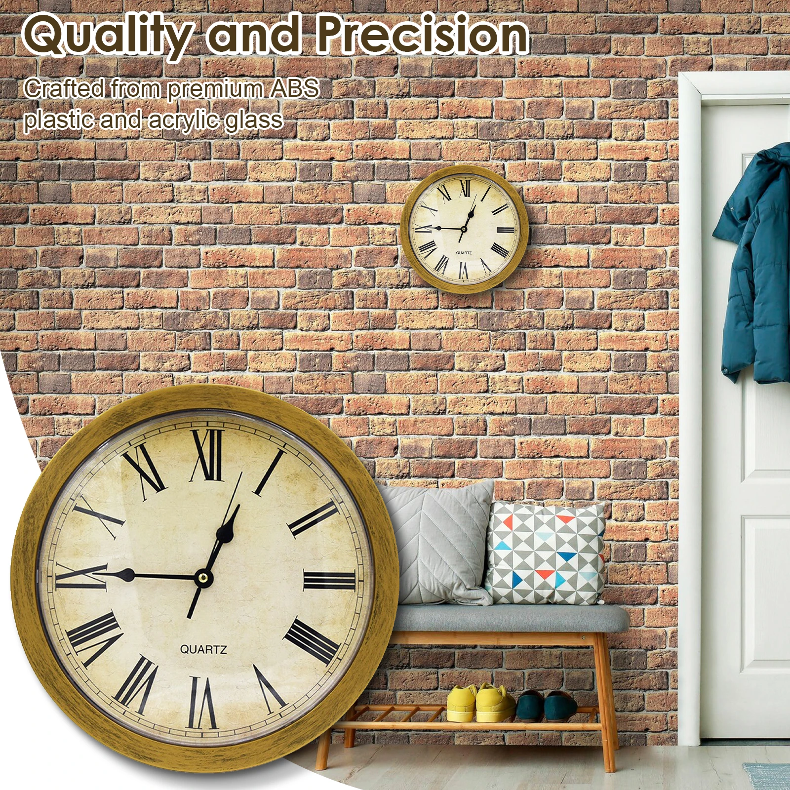 Inch Vintage Decor Clock with Hidden Safe Box 2 | PricZone Inch Vintage Decor Clock with Hidden Safe Box 2 | PricZone