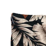 Summer Women Plus Size Maxi Dress Leaf Print High Slit 3 | PricZone Summer Women Plus Size Maxi Dress Leaf Print High Slit 3 | PricZone