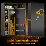 Large Capacity Rifle Safe with Digital Lock and Quick Access 4 | PricZone