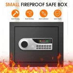 Small Home Water and Fireproof Digital Security Safe Box 2 | PricZone