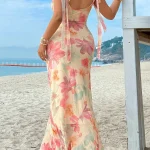 Plus Size Floral Beach Maxi Dress 6 | PricZone Plus Size Floral Beach Maxi Dress 6 | PricZone