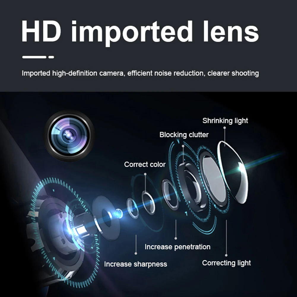 1080P Full HD Cycling Video Recorder with Back Clip 12