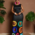 Women Plus Size Color Block Cutout Round Neck Sleeveless 3 | PricZone Women Plus Size Color Block Cutout Round Neck Sleeveless 3 | PricZone
