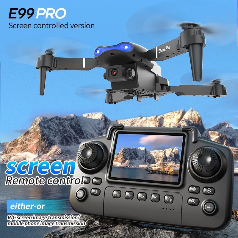 E99 Pro Drone Screen Remote Control Quadcopter Four Axis 2 | PricZone E99 Pro Drone Screen Remote Control Quadcopter Four Axis 2 | PricZone