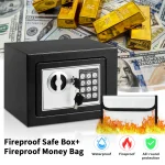 2 Cubic Feet Electronic Digital Safe Box with Steel Money 1 | PricZone