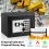 2 Cubic Feet Electronic Digital Safe Box with Steel Money