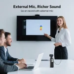 5K Body Camera with 270° Rotating Lens and External Mic 4 | PricZone 5K Body Camera with 270° Rotating Lens and External Mic 4 | PricZone