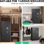 40 Large Gun Safe for Rifles and Pistols Unassembled 6 | PricZone
