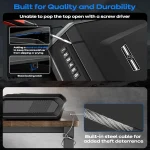 Biometric Gun Safe 01S Quick Access for 24 Pistols 5 | PricZone Biometric Gun Safe 01S Quick Access for 2 4 Pistols 5 | PricZone