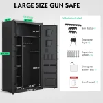 40 Large Gun Safe for Rifles and Pistols Unassembled 2 | PricZone