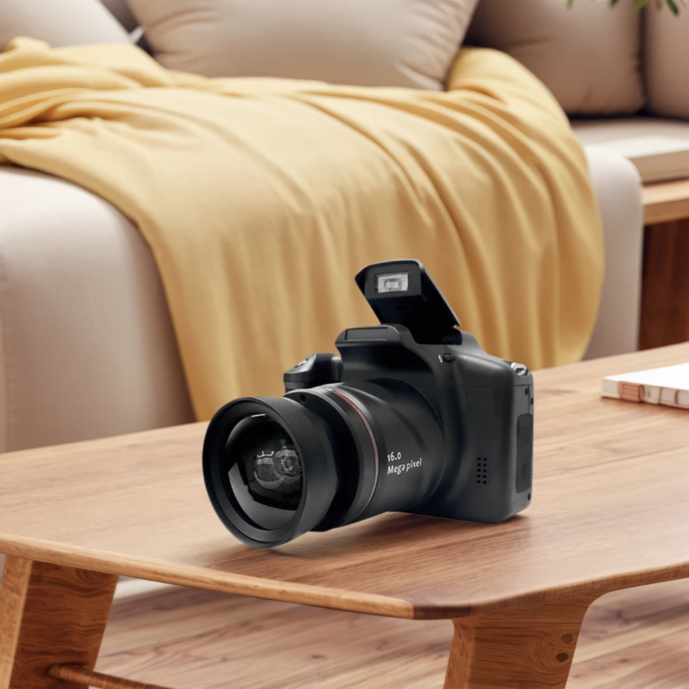 16MP Vlogging Camera with 2.4 Inch LCD Screen and 16X 10