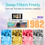 Lk030 096In Flip Retro Action Keychain Camera 1080P 5 | PricZone