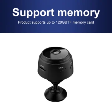 HD 1080P WiFi Smart Camera with Night Vision Home Security 2