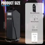 Biometric Bedside Handgun Safe Gun for Quick Access Pistol 3 | PricZone
