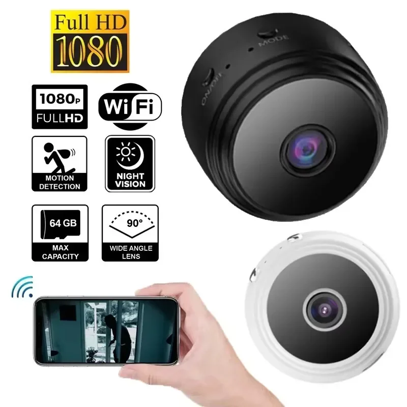 Mini WiFi Camera Remote Wireless Infrared 720P Hd Voice 4 | PricZone Mini WiFi Camera Remote Wireless Infrared 720P Hd Voice 4 | PricZone