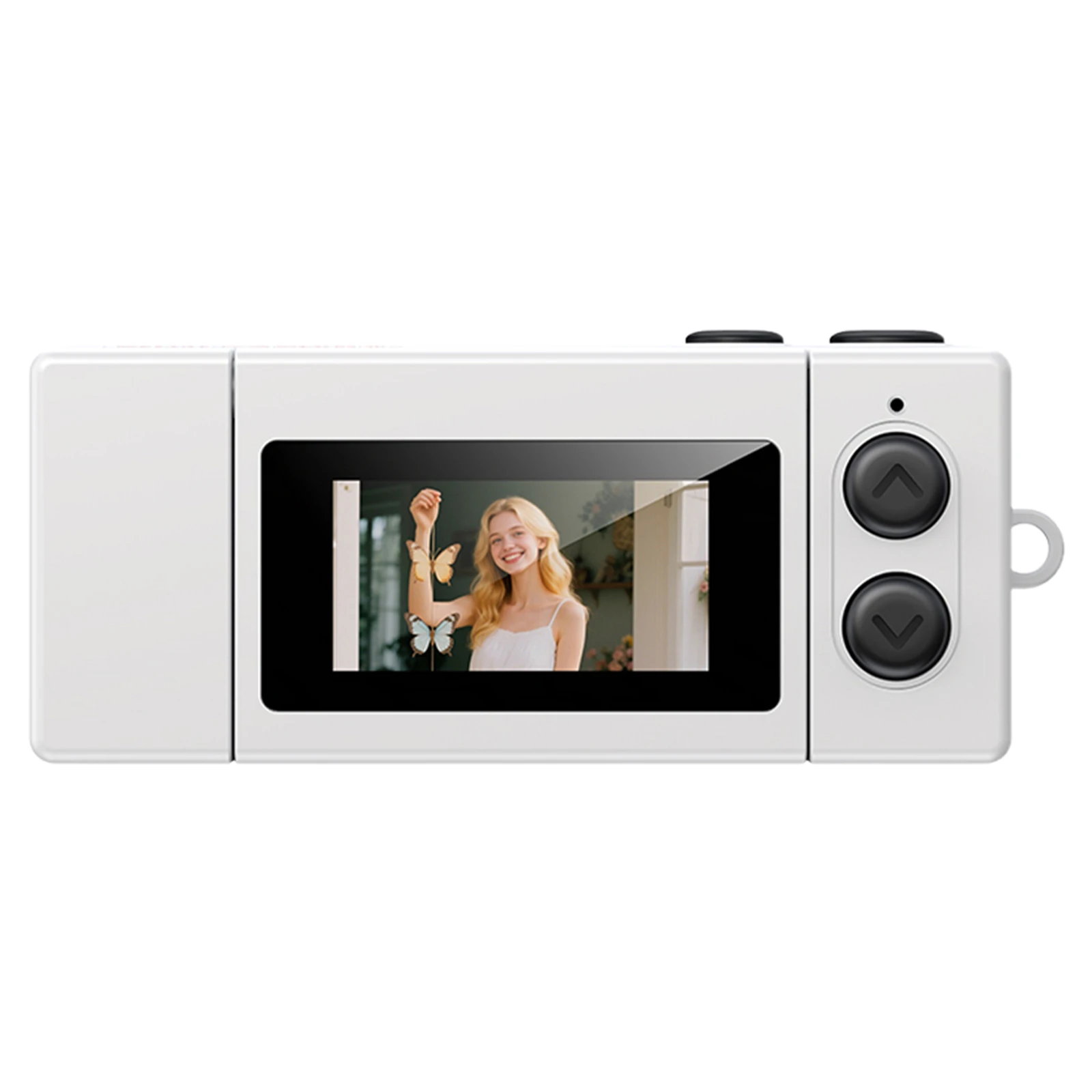 Lk030 0.96In Flip Retro Action Keychain Camera 1080P 19