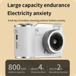48MP 4K Compact Digital Camera with 8X Zoom and Flip Screen 3 | PricZone