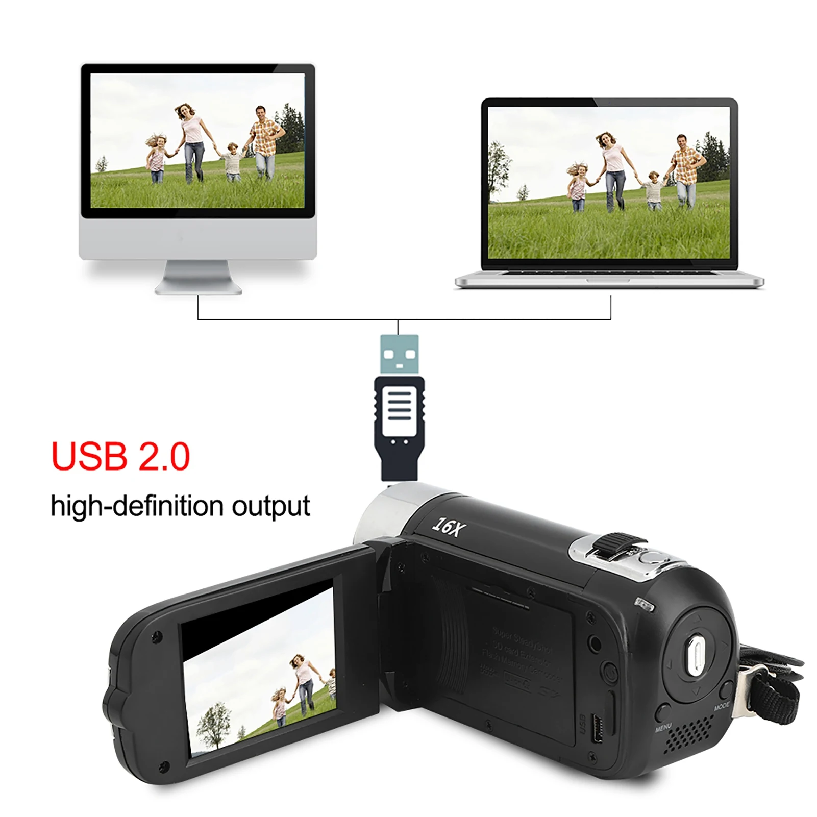 Digital Camcorder 24 Inch Video Camera Recorder 4 | PricZone Digital Camcorder 24 Inch Video Camera Recorder 4 | PricZone