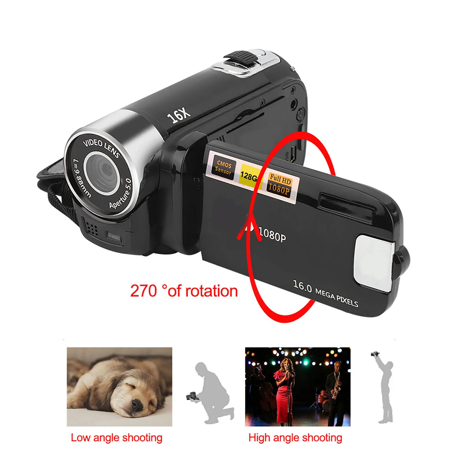 7 Inch Colourful Display Screen 16X Digital Zoom Camcorder 4 | PricZone 7 Inch Colourful Display Screen 16X Digital Zoom Camcorder 4 | PricZone