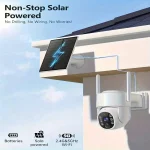 5G WiFi LTE Solar Security Camera IP66 Waterproof 360° 3 | PricZone