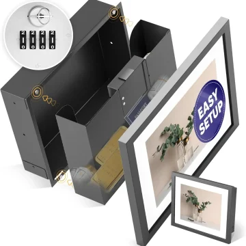 Hidden Wall Safe with Metal Build and Combination Lock 1 | PricZone