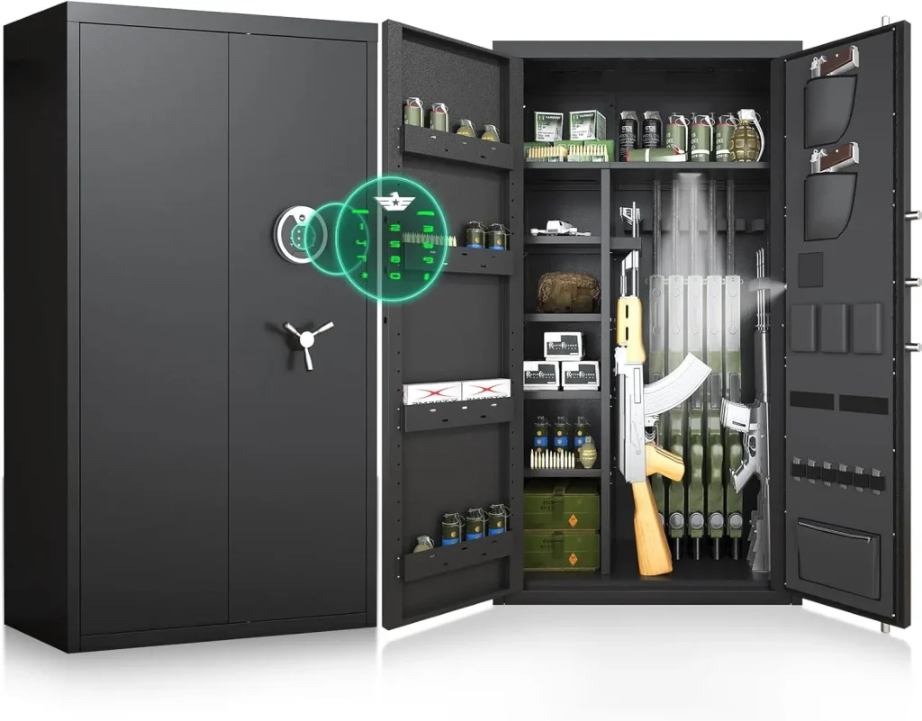 40 Large Gun Safe for Rifles and Pistols Unassembled product image