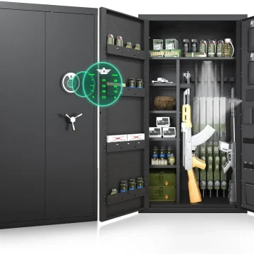 40 Large Gun Safe for Rifles and Pistols Unassembled 1