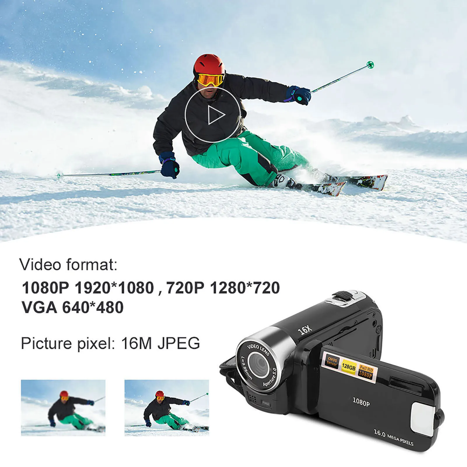 7 Inch Colourful Display Screen 16X Digital Zoom Camcorder 6 | PricZone 7 Inch Colourful Display Screen 16X Digital Zoom Camcorder 6 | PricZone