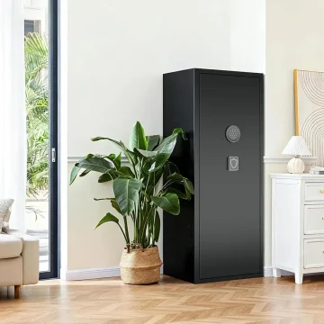 Large Capacity Rifle Safe with Digital Lock and Quick Access 2