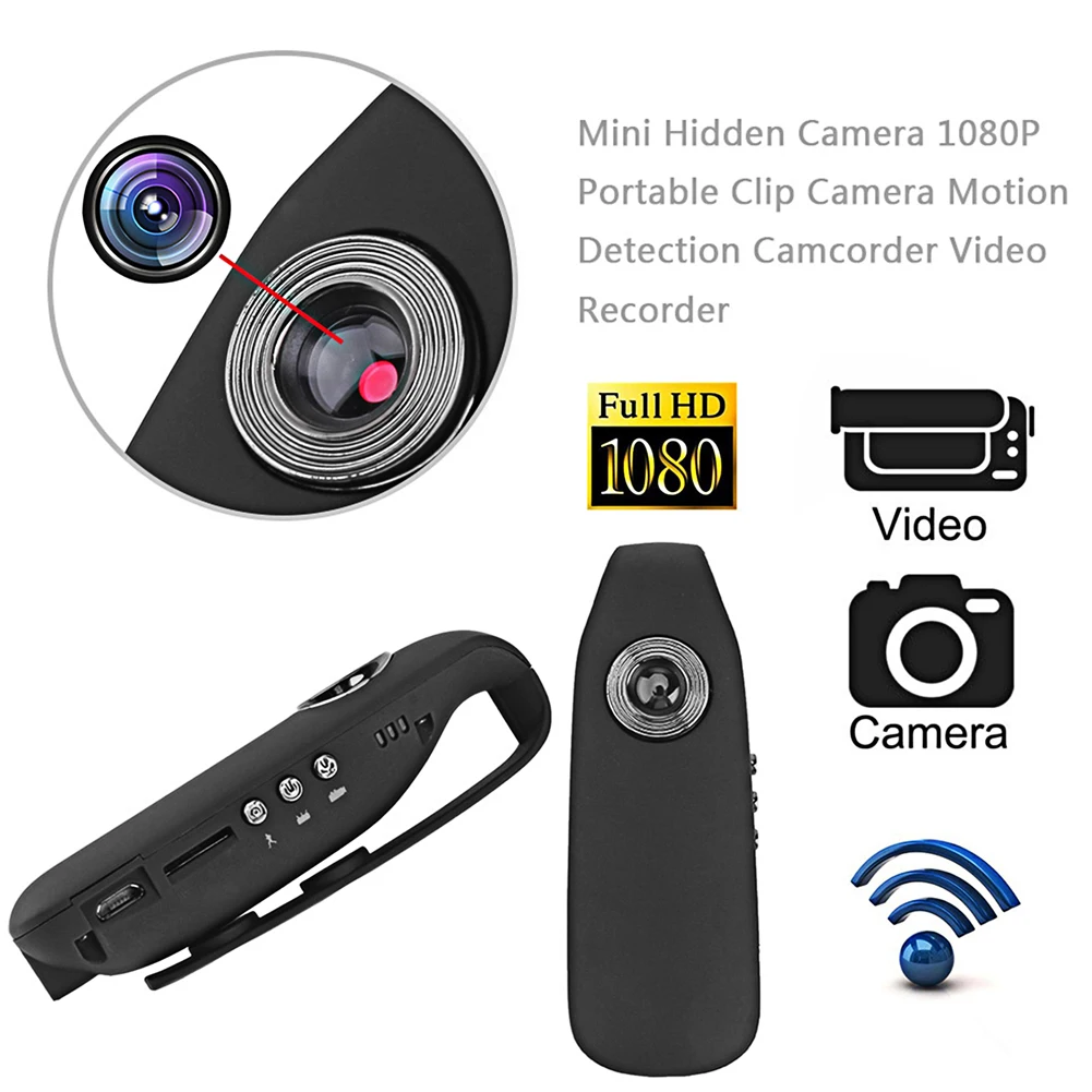 Mini Portable Body Cam Cycling Video Recorder with Motion 12