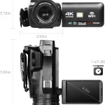 4K Video Camera with 18X Digital Zoom and 64MP Resolution 2 | PricZone