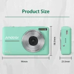 Andoer 1080P Digital Camera Video Camcorder 44Mp Auto Focus 5 | PricZone Andoer 1080P Digital Camera Video Camcorder 44Mp Auto Focus 5 | PricZone
