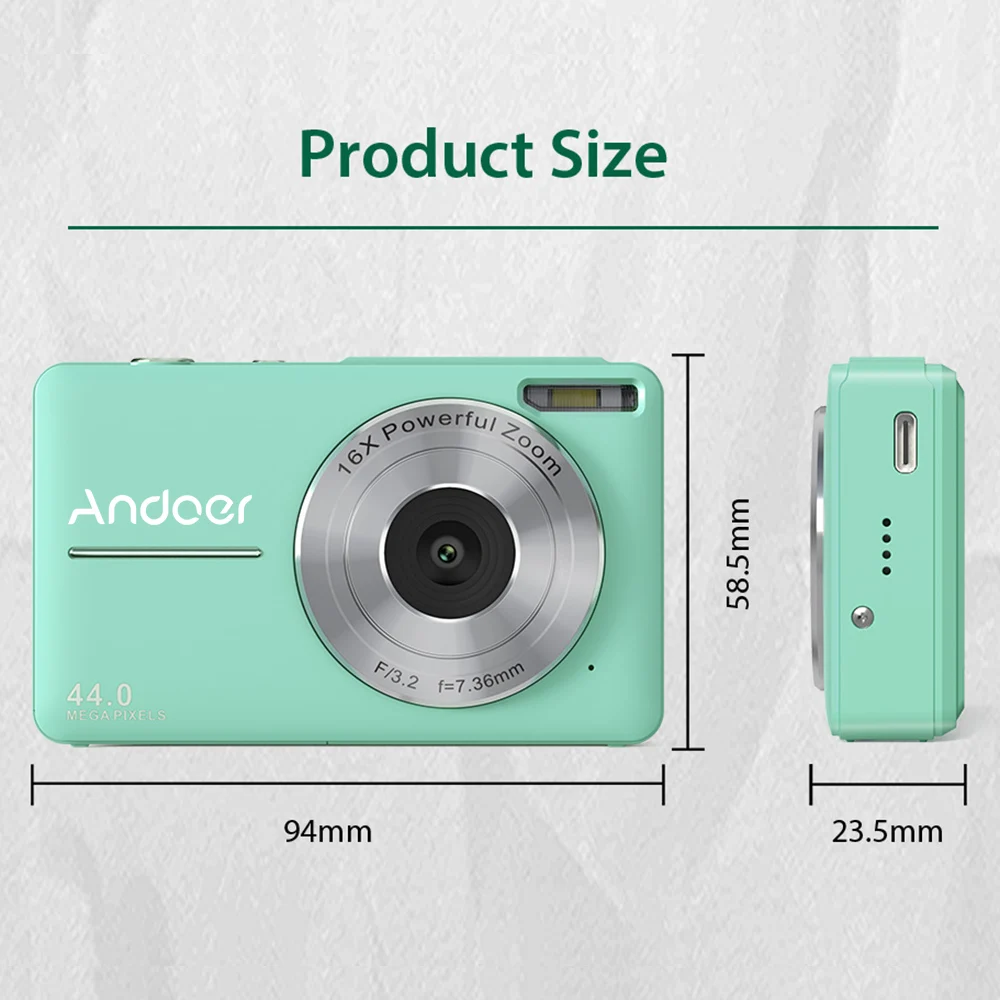 Andoer 1080P Digital Camera Video Camcorder 44Mp Auto Focus 5 | PricZone Andoer 1080P Digital Camera Video Camcorder 44Mp Auto Focus 5 | PricZone