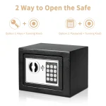 2 Cubic Feet Electronic Digital Safe Box with Steel Money 4 | PricZone