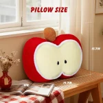 Cute Apple Slice Plush Pillow for Couch Or Bed 3 | PricZone