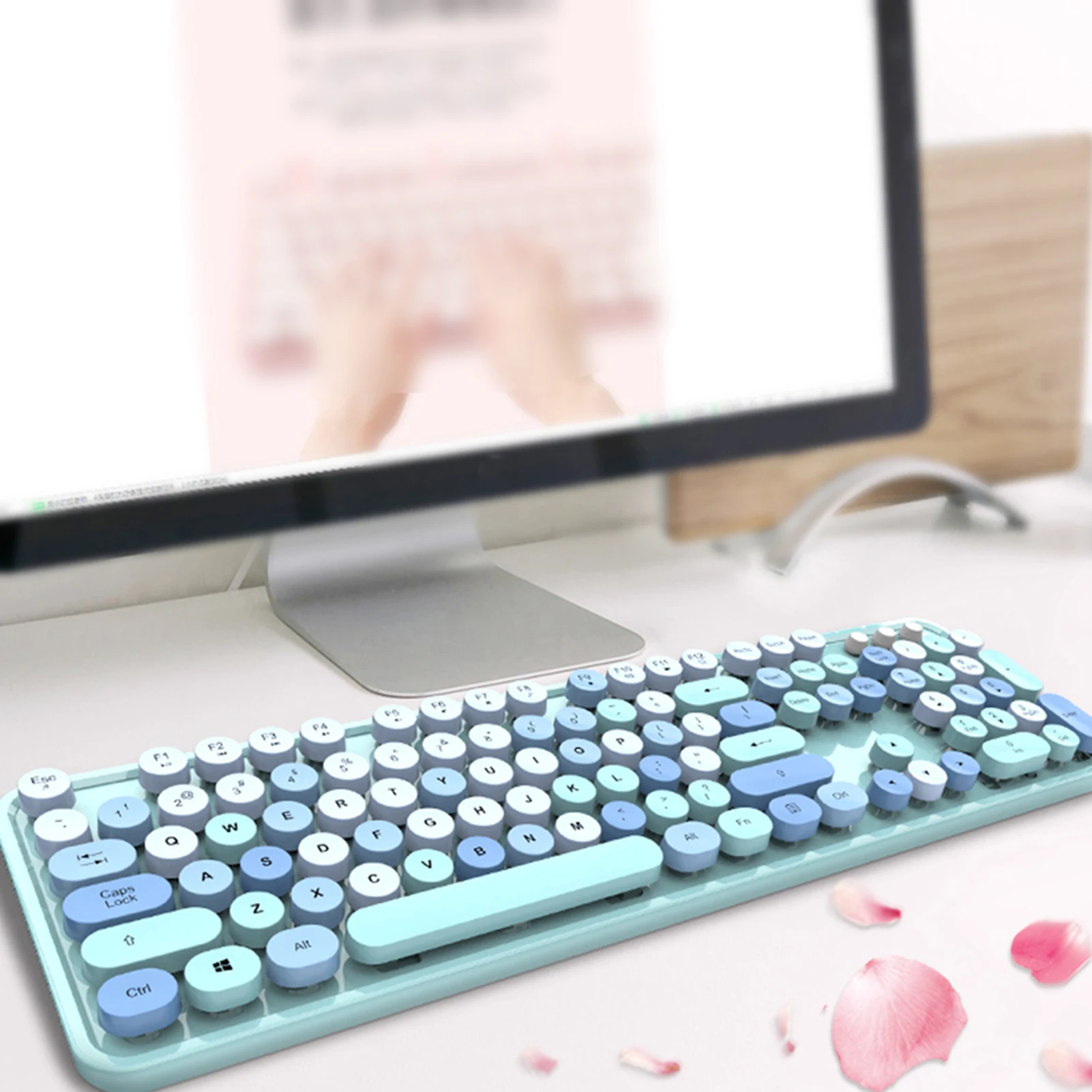 Mofii Sweet Wireless Keyboard Mouse Combo Mixed Color 10