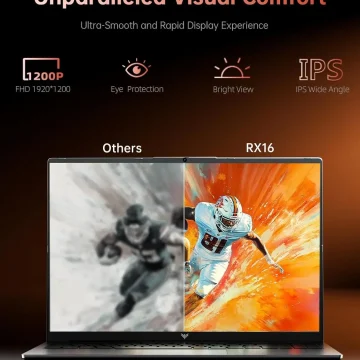 16Inch Kamrui Gaming Laptop with Amd Ryzen9 6900Hx 16Gb 7