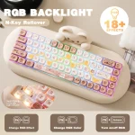Yunzii C68 Wireless Gaming Keyboard Hi Fi Cute Cat Custom 5 | PricZone