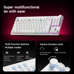Mchose Mix87 Wired Gaming Keyboard 8K 256K Esports Grade 4 | PricZone Mchose Mix87 Wired Gaming Keyboard 8K 256K Esports Grade 4 | PricZone
