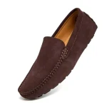 Go Tour Handmade Suede Leather Casual Loafers Shoes 5 | PricZone