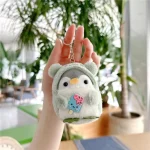 Cute Kawaii Plush Penguin Keychain Set for Women 6 | PricZone