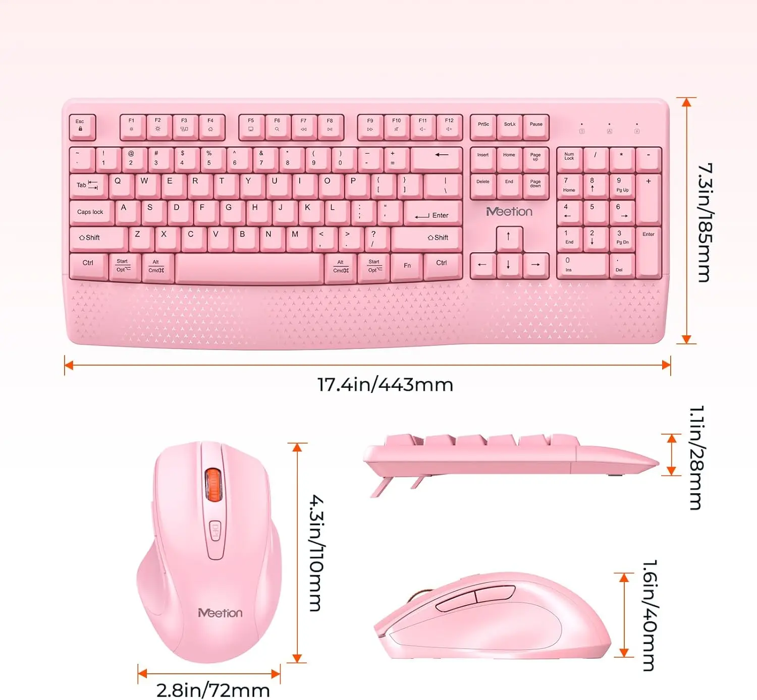 Wireless Keyboard and Mouse FullSized Cordless 6 | PricZone Wireless Keyboard and Mouse Full Sized Cordless 6 | PricZone